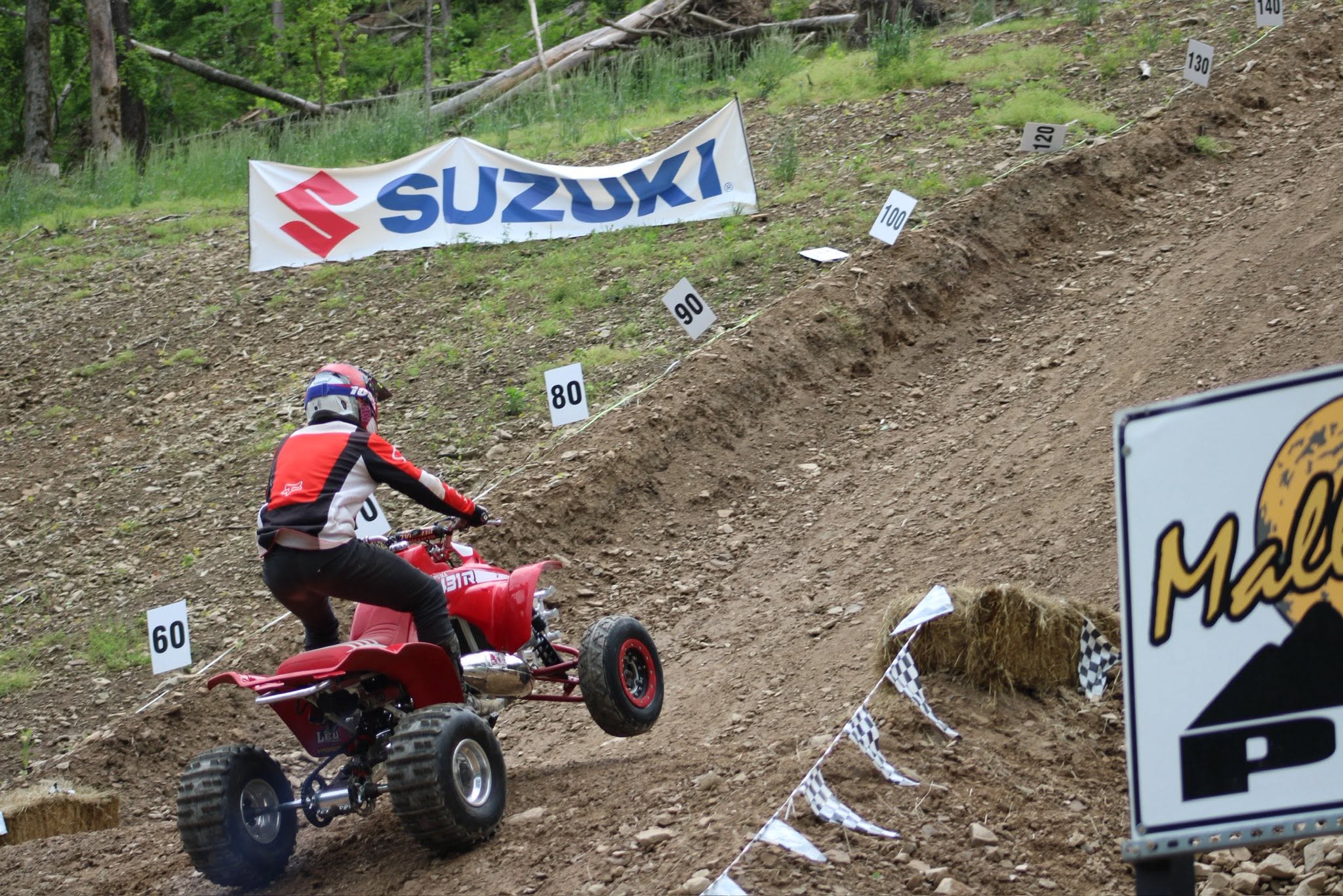 ATV action at Moonshine Hillclimb
